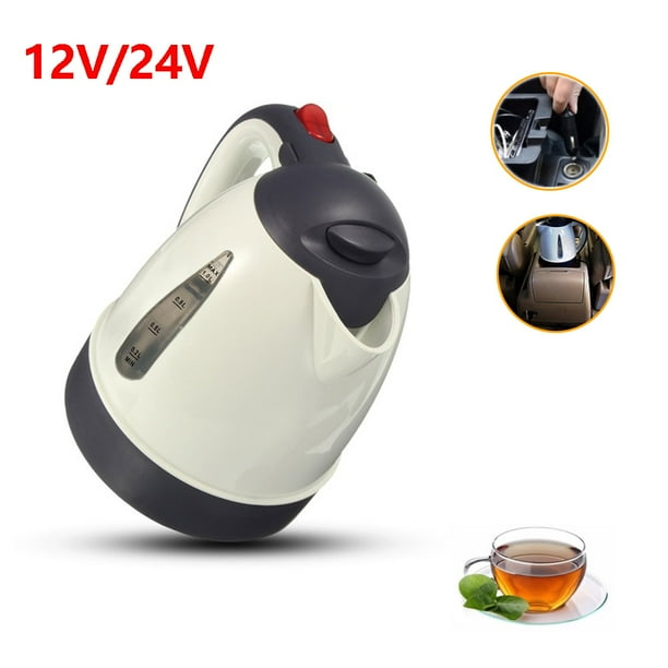12V Electric Kettle Foldable Portable Travel Car Heated Cup Coffee Tee Water Pot